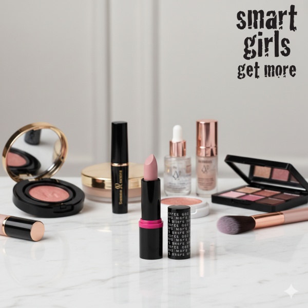 Ruj de buze cu pigment intens Smart Girls Get More, Colectia Long lasting love, rezistent la apa, First Date - Img 4