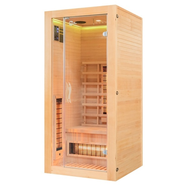 Sauna uscata cu infrarosu si terapie cromatica pentru 1 persoana EA1R 90 x 90 cm - Img 5