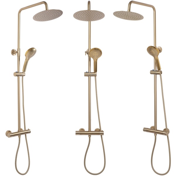 Set de dus cu termostat REA VINCENT ,auriu mat - Img 8