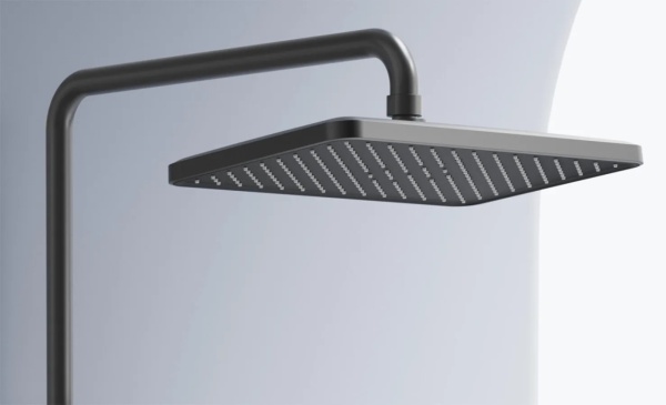 Set de dus REA Pedro, Design Modern cu Termostat, Culoare Titanium - Img 7