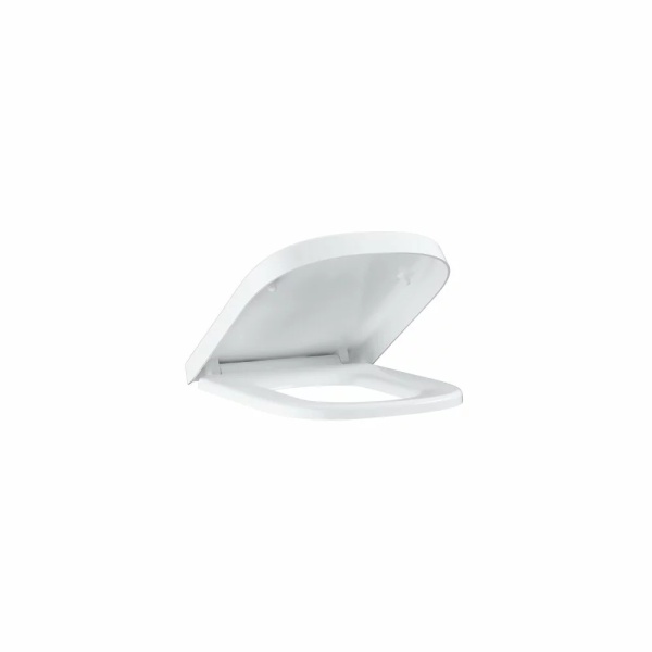 Set vas wc cu capac softclose si bideu Grohe Euro Ceramic Rimless Triple Vortex suspendat - Img 6
