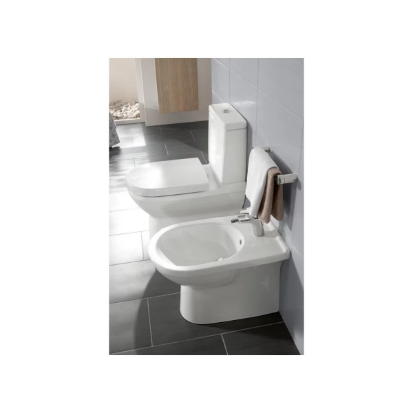 Set vas WC pe pardoseala Villeroy&amp;Boch O.Novo rimless alb - Img 5