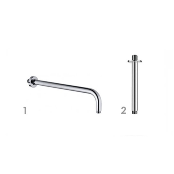 Sistem de dus PRO EBOX SLIM ,CZT31, montaj incastrat in perete, ploaie de dus, 3 functii, finisaj crom - Img 4