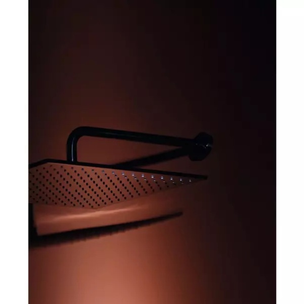 Brat de dus Ideal Standard IdealRain 40 cm gri Magnetic Grey - Img 6