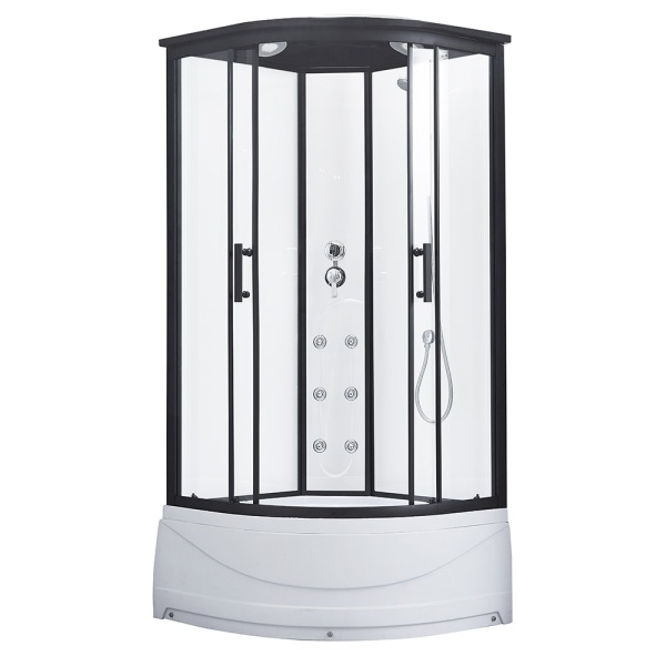 Cabina de dus MO-09902W cu hidromasaj 80X80X220CM - Img 3
