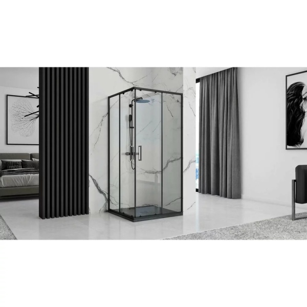 Cadita de dus Black Rock 90x120 - Img 5