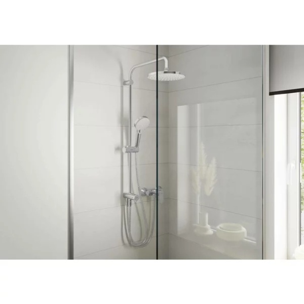 Coloana de dus Hansgrohe Vernis Blend 200 cu 2 functii fara baterie - Img 2