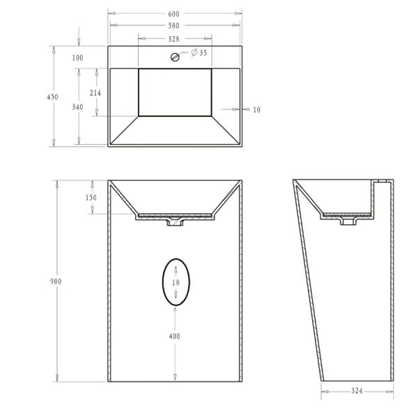 Lavoar monolitic PRO MAX - Img 12