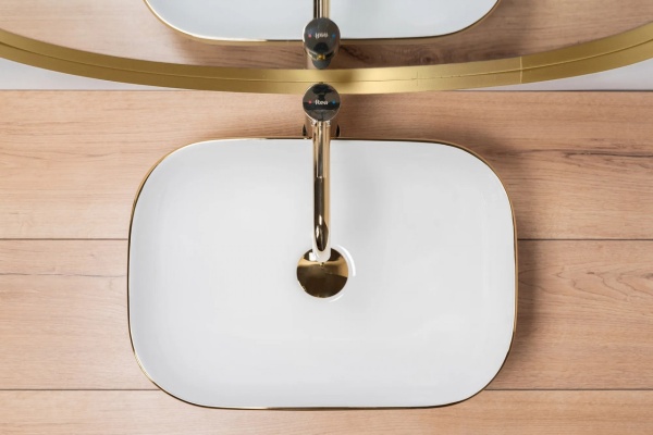 LAVOAR PE BLAT REA BELINDA WHITE GOLD BRUSH - Img 2