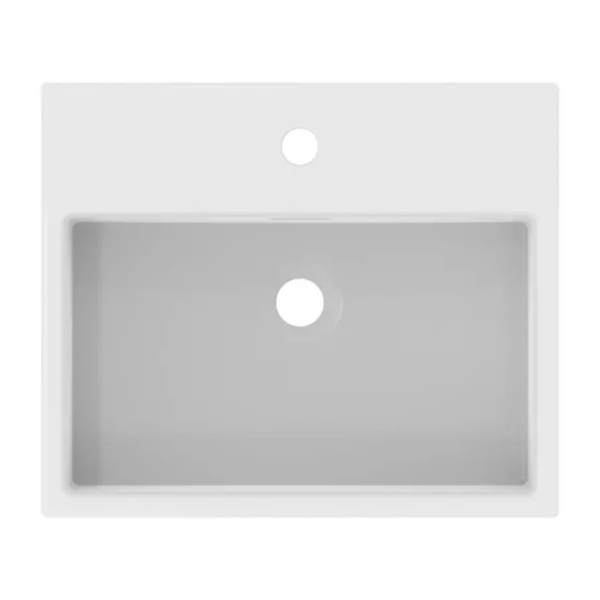 Lavoar semiincastrat Ideal Standard Atelier Extra alb mat 50 cm - Img 4