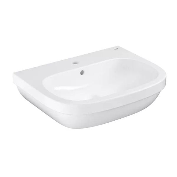 Lavoar suspendat Grohe Euro Ceramic 65 cm alb lucios - Img 2