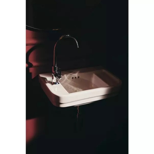 Lavoar suspendat Ideal Standard Atelier Calla alb lucios 50 cm cu orificiu baterie stanga - Img 4