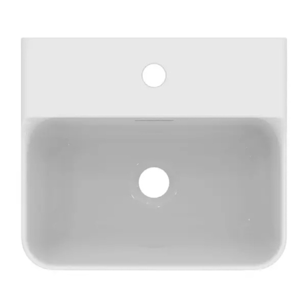 Lavoar suspendat Ideal Standard Atelier Conca alb lucios cu orificiu baterie si preaplin 40 cm - Img 3