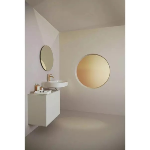 Lavoar suspendat Ideal Standard Atelier Linda-X cu orificiu baterie 60 cm alb lucios - Img 8