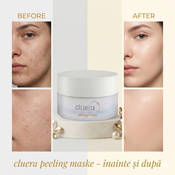 Masca Exfolianta Clean Care Cluera®, Made in Switzerland, Tehnologie Safe Scrub, Pentavitin, masca cu hidratare profunda si exfoliant delicat - Img 6