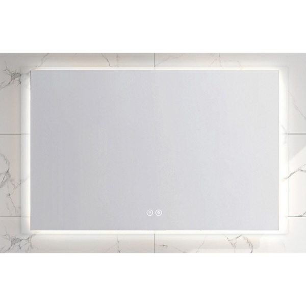 Oglinda Fluminia, Rodin 120, dreptunghiulara, cu LED, 3 culori, dezaburire, 120 cm - Img 2