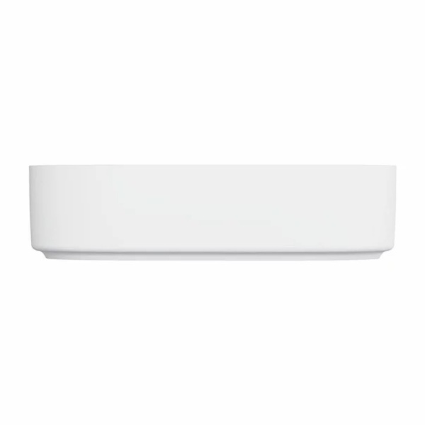Pachet lavoar pe blat Rea Mesa alb 53.5 cm, baterie lavoar Rea Lungo negru si ventil lavoar Click-Clack negru - Img 3
