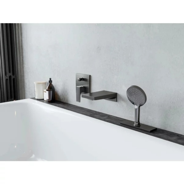 Para de dus Hansgrohe Raindance Select S 120 auriu lucios 3 functii - Img 7