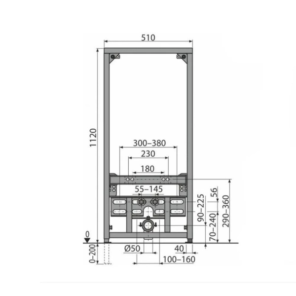 Set Bideu si Vas WC PRO GROHE, montaj suspendat, ceramica sanitara, Vas WC Fluminia Minerva RIMLESS +Bideu +Capac Soft-Close Inclus +Cadru + Clapeta Negru Matt Patrat - Img 2
