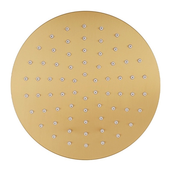 Set de baie cu dus ADA cu forma de ploaie, auriu perlat - Img 10