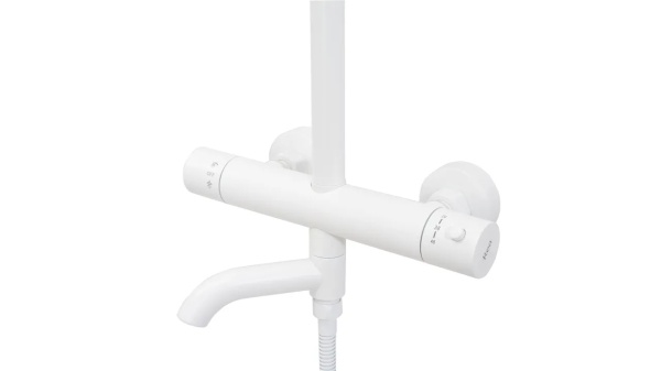 Set de dus cu termostat REA LUNGO WHITE MATT - Img 3
