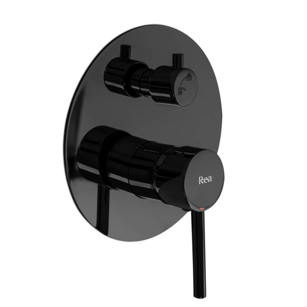 Set de dus Incastrat REA Lungo Black Metallic + BOX - Img 2