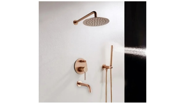 Set de dus incastrat REA LUNGO ROSE GOLD cu box - Img 7