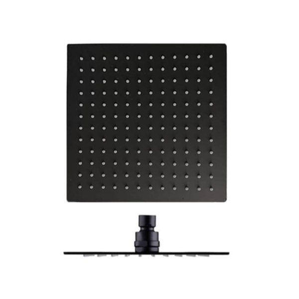 Sistem de dus PRO QUADRO Black, montaj incastrat in perete, ploaie de dus, 2 functii, finisaj negru mat - Img 5