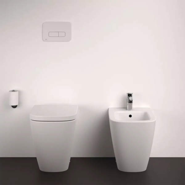 Vas WC pe pardoseala Ideal Standard i.life S rimless alb lucios - Img 2