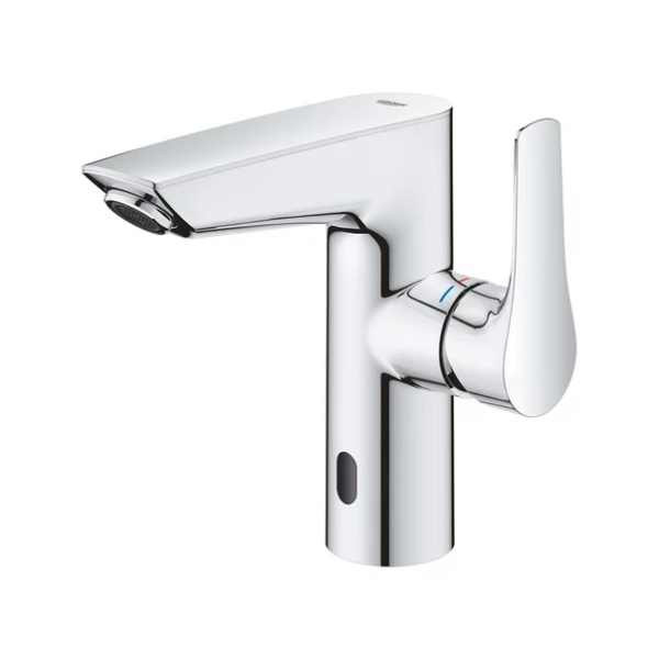 Baterie lavoar Grohe Eurosmart M crom lucios cu senzor - Img 3