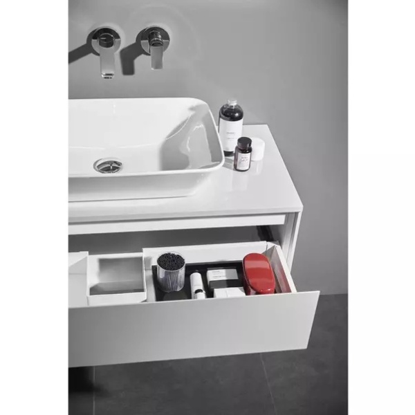 Baterie lavoar incastrata Ideal Standard Connect Air pipa 19 cm crom lucios fara corp ingropat - Img 4