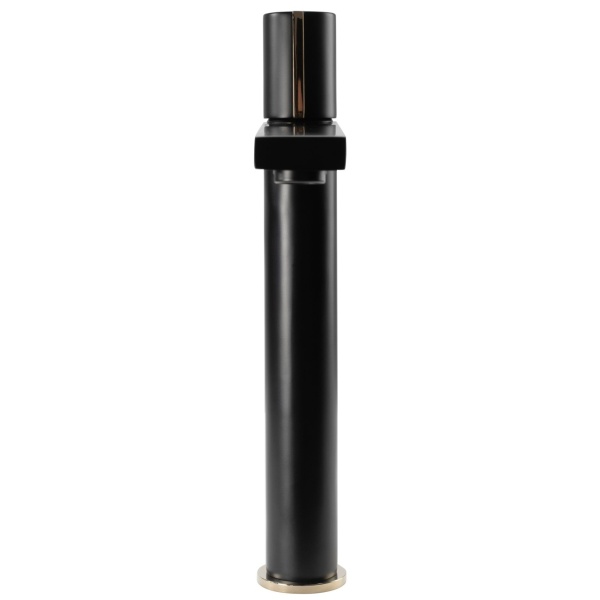 Baterie lavoar REA ICON BLACK, Inaltime 31 cm, finisaj Negru Mat - Img 2