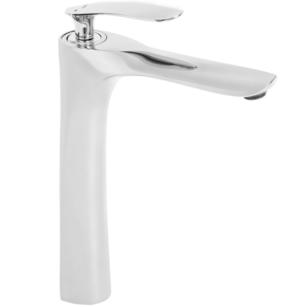 Baterie Lavoar REA ORBIT CHROM HIGH, Montaj Pe Blat, Capat Fix, Monocomanda, Inaltime 29 Cm, Crom - Img 5