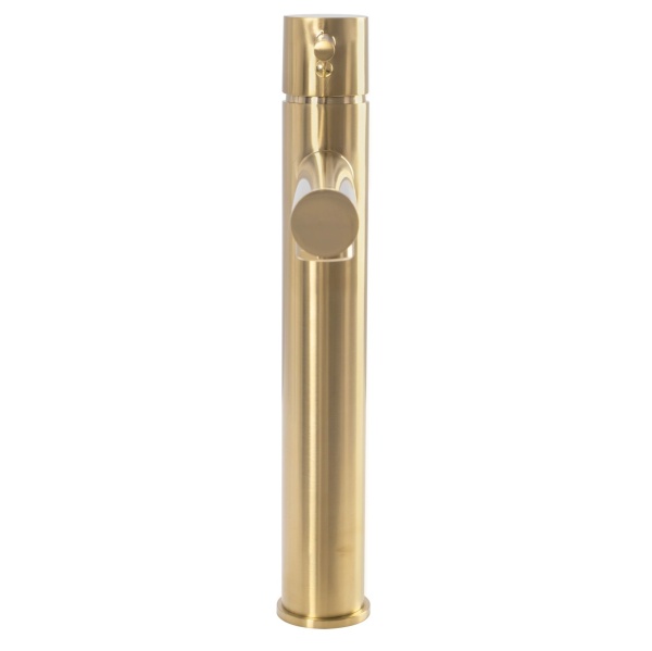 Baterie lavoar REA TESS Light GOLD Perlator, Inaltime 32cm, finisaj Auriu - Img 3