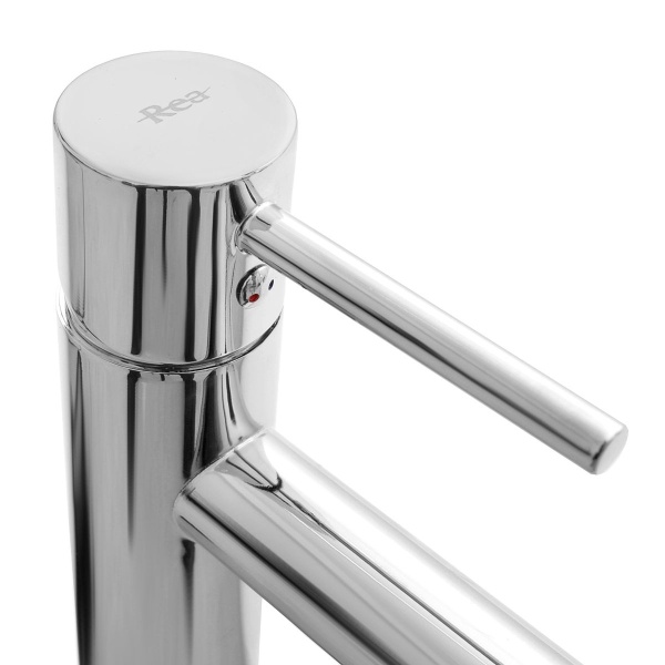 Baterie lavoar REA TESS Low Chrome LOW, Inaltime 18cm, finisaj Crom - Img 2