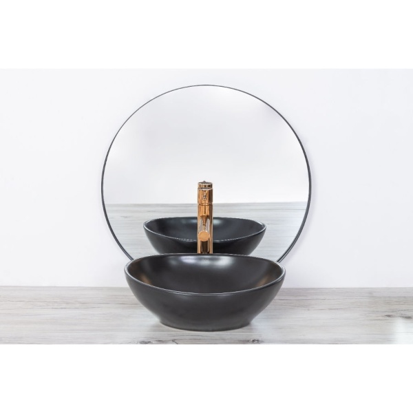 Baterie lavoar REA TESS Rose Gold, Inaltime 32cm, finisaj Rose Gold - Img 5