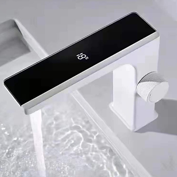 Baterie pentru lavoar cu Display LCD, Culoare Alb/Negru - Img 10
