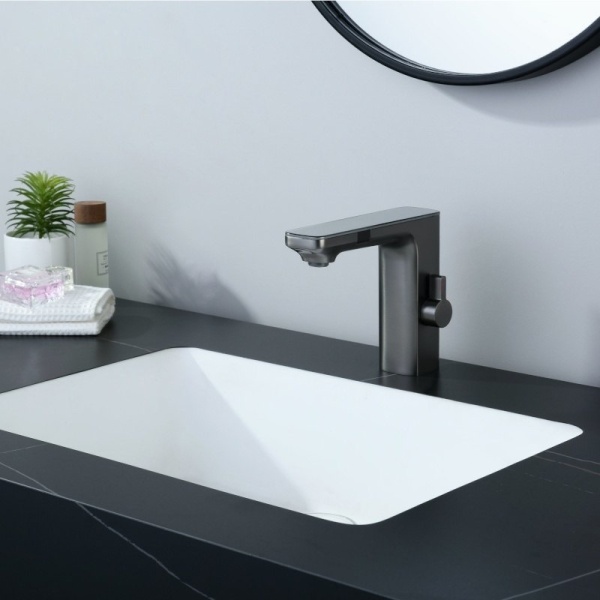 Baterie pentru lavoar FAPPER GREY, Cu afisaj LCD intuitiv - Img 3