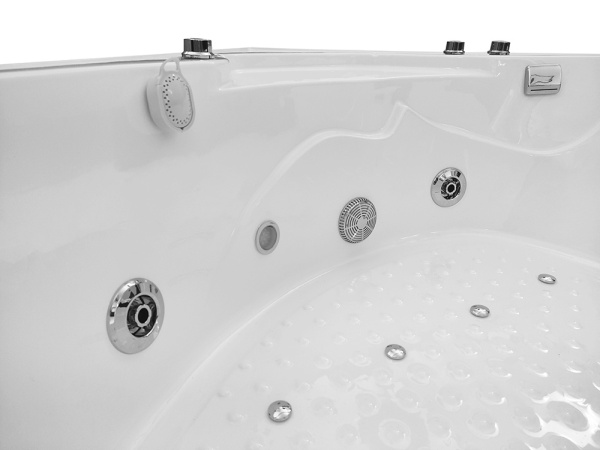 Cabina de baie SPA cu hidromasaj si functie sauna cu aburi, Dimensiune135X135X220CM - Img 12