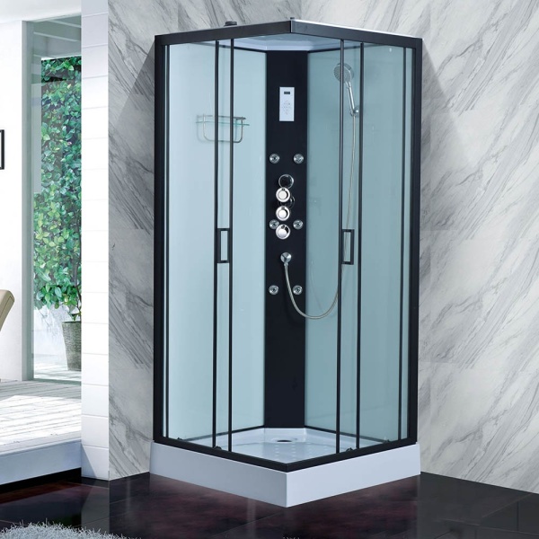 Cabina de dus cu hidromasaj MO-0547-9 , De colt, Dimensiuni 90X90X215 cm - Img 2