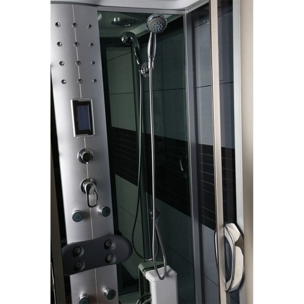 Cabina de dus cu Hidromasaj MO-09938B dimensiune 125x90x220cm - Img 6