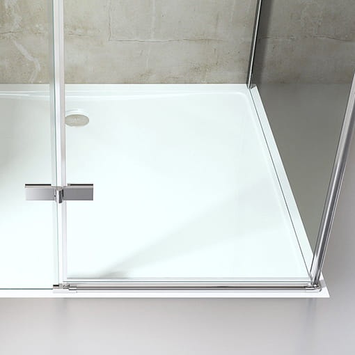 Cabina de dus PRO ERA KARLO Dimensiuni La Alegere, Sticla Securizata 6/8 Mm, Inaltime 195 Cm - Img 3