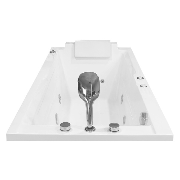 Cada de baie cu hidromasaj Spa MO-1802 alb, dimensiuni 150x73x60cm - Img 6