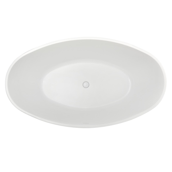 Cada de Baie Freestanding 150x85x60cm ,Design Modern , Culoare Alb - Img 2