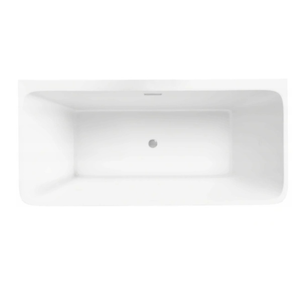 Cada de baie PRO STELLA 160, De Perete , design modern, Alba - Img 2