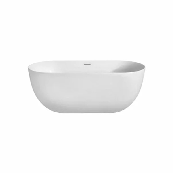 Cada Freestanding Hatria Tiberis 170 cm ovala cu instalatie scurgere - Img 4