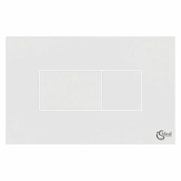Clapeta de actionare dubla comanda Ideal Standard Solea P2 alb actionare pneumatica - Img 2
