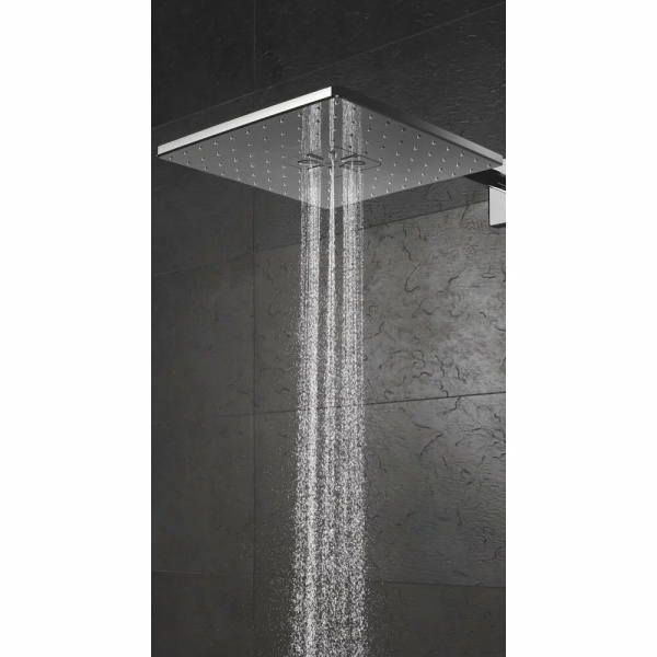 Coloana de dus Grohe Euphoria SmartControl 310 Cube, cu baterie termostatata, crom - Img 3