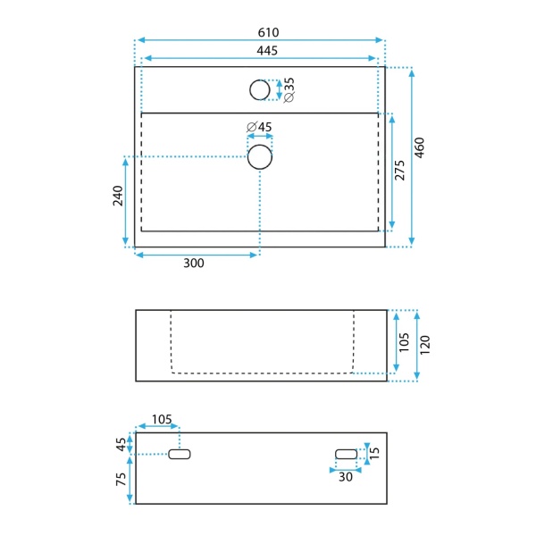 Lavoar de blat REA ALISON WHITE - Img 4