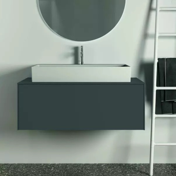 Lavoar suspendat Ideal Standard Atelier Extra alb lucios cu orificiu baterie si preaplin 80 cm - Img 6